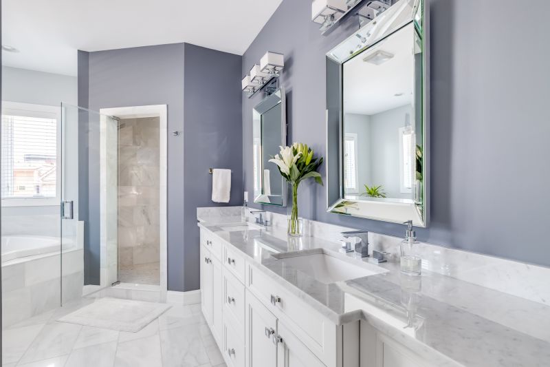 Bathroom Renovation with Marble Surfaces